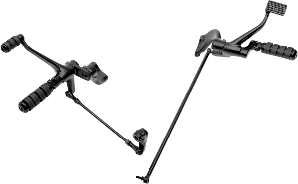 Vorverlegte Fußrastenanlagen