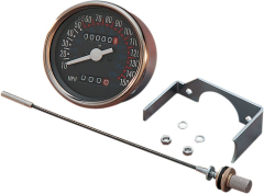 3-1/8" 150 MPH Tachometer zur Montage am Armaturenbrett