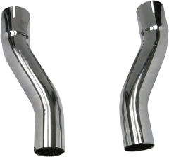 Adapter Kit Tri-Glide - Schalld&auml;mpfer Adapter Kit f&uuml;r Trikes To Fit Bassani Schalld&auml;mpfer/Headpipes Chrome
