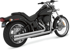 Auspuff Bg-S Long 86-11st - Auspuff Big Shots Long Chrome