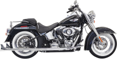 Auspuff Fshtl 33" 07-15st - Auspuff True doppels W/ 33" Fishtail W/O Baffles Chrome