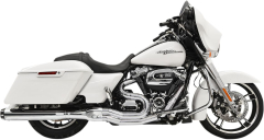 Auspuff hinten 2:1 Can17+Fl C - Auspuff Road Rage B4 2-Into-1 Chrome