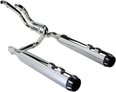 Auspuff Undr 4 09-16 Ch - Auspuff True-doppel Down Under Straight Chrome