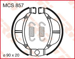 Bremse Shoes Trw Mcs857 - Bremse Shoes Standard