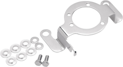 Chrome Carb Halterung mit Chokezug-Halterung