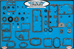 Dichtungs-, Dichtring- und O-Ring-Display f&uuml;r Big Twin 5-Gang-Getriebe
