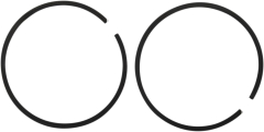 Ersatz-Kolbenring-Satz