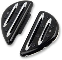 Floorboard D-Cut Pas schwarz - Floorboards Passenger Deep Cut schwarz