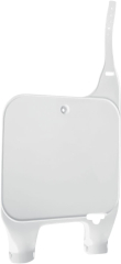 Frt #Plate Cr 95-9 White - Front Number Plate Honda Cr125/250/500 White