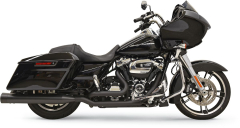 Headpipes True-D 17+Fl B - Header Pipes schwarz True-doppel Down Under