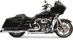 Headpipes True-D 17+Fl C - Header Pipes Chrome True-doppel Down Under