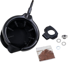 Holder Drink Mesh 1 schwarz - Gloss schwarz Drink Holder,