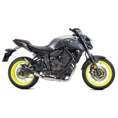 IXRACE Edelstahl-Komplettanlage MK2 für Yamaha MT 07, 14-20