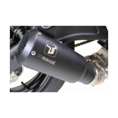 IXRACE MK2 Edelstahl-Endtopf für Kawasaki Z 900 Bj. 20-