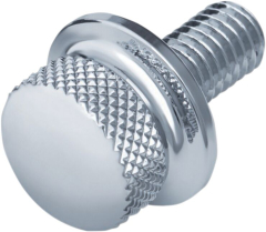 Knob Sitz Knurled - Knob Sitz Knurled Chrome