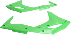 K&uuml;hlerabdeckungen Kxf250 17-20 Grn - K&uuml;hlerh&uuml;lse Covers Kawasaki Kxf250 Kx-gr&uuml;n