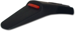 Lic Pl Holder W Led Beleuchtung - License Plate Holder W/ rot Led-Licht hinten (E11 & Dot) schwarz
