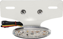 Mini LED-Katzenaugen-R&uuml;ckleuchte mit Kennzeichenhalterung
