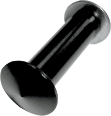 Plug Spiegel Hole schwarz - Spiegel Hole Plugs schwarz