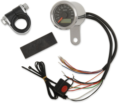 Programmierbarer 1-7/8" Tachometer mit Anzeigenl&auml;mpchen, metrisch