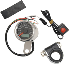 Programmierbarer elektronischer Mini-Tachometer mit Kilometerz&auml;hler/Tageskilometerz&auml;hler
