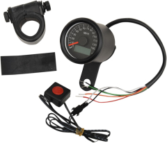 Programmierbarer elektronischer Mini-Tachometer mit Kilometerz&auml;hler/Tageskilometerz&auml;hler