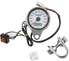 Programmierbarer elektronischer Mini-Tachometer mit Kilometerz&auml;hler/Tageskilometerz&auml;hler