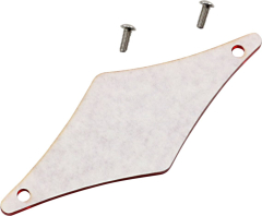 Rautenf&ouml;rmiges rotes Ersatzglas