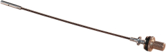 Resetknopf und Kabel
