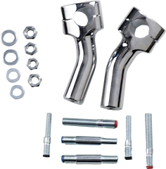 Risers Kickback 1" - Kickback Riser 1" Chrome