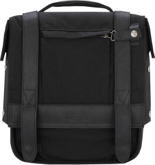 Satteltasche schwarz Cordura - Satteltasche Cordura abnehmbar schwarz