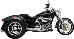 Schalld&auml;mpfer Ts 17-19 Flrt - Schalld&auml;mpfer Twin Slash rund Slip-Ons Chrome