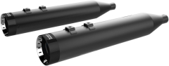 Schalld&auml;mpfer W/Tu Tip Bk96-16 - Schalld&auml;mpfer 4.5" Hp-Plus&reg; Slip-On W/schwarz End Turbine Caps schwarz/schwarz