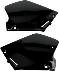 Seitliche Abdeckung Cr125-250 95-6 schwarz - Seitliche Tafeln Honda Cr125/250 schwarz