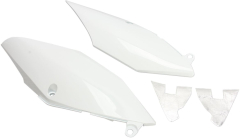 Seitliche Tafel Crf450r/Rx 17 Wht - Seitliche Tafeln Honda Crf450r/Rx White