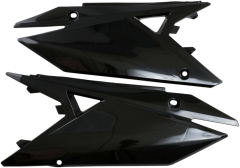 Seitliche Tafel Rmz450 18- schwarz - Seitliche Tafeln Suzuki schwarz