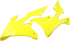 Shroud Rad Rmz450 18- gelb - K&uuml;hlerh&uuml;lse Covers Suzuki gelb