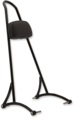 Sissy Bar 96-03 Tall schwarz - Sissy Bar Tall W/Unterlage schwarz