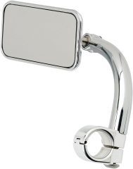 Spiegel Rec Klemme On 1 Ch - Utility Rectangular 1" Klemme-On Spiegel Chrome