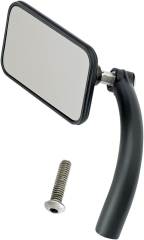 Spiegel Rect Hd schwarz - Utility Rectangular Spiegel With Perch Montageteil schwarz