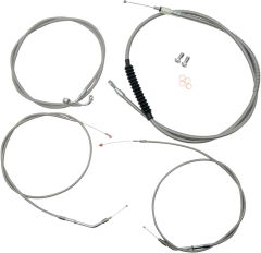 Standard Edelstahlflex-Bowdenzug-/Bremsleitungsset