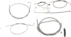 Standard Edelstahlflex-Bowdenzug-/Bremsleitungsset