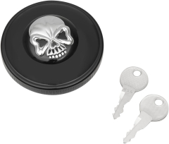 Verschlie&szlig;barer Tankdeckel mit Totenkopf zum Einschrauben